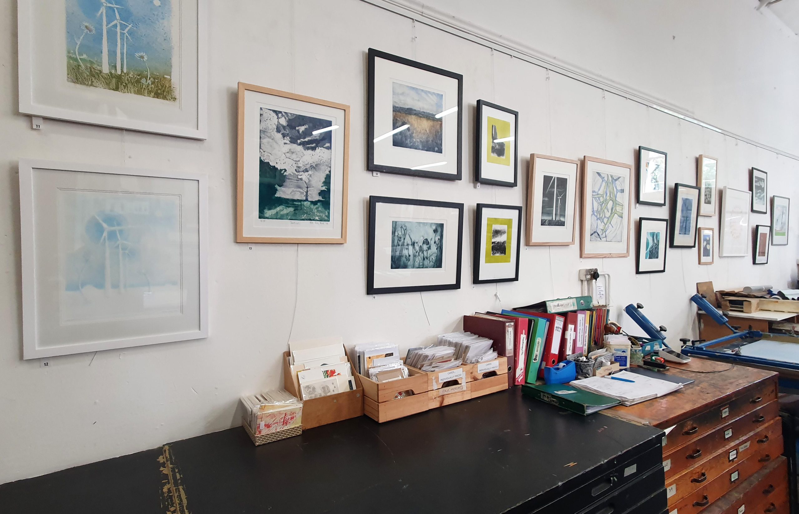 Oxford Printmakers: Renew exhibition at our workshop.