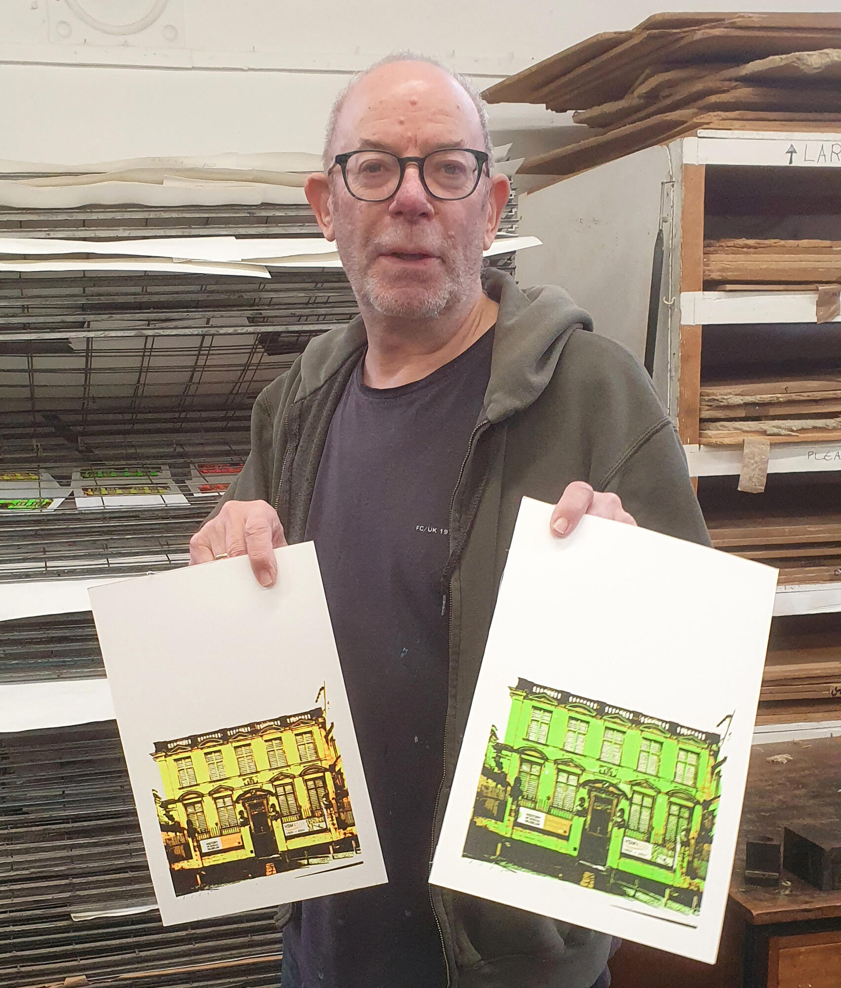 Oxford Printmakers: Richard prints