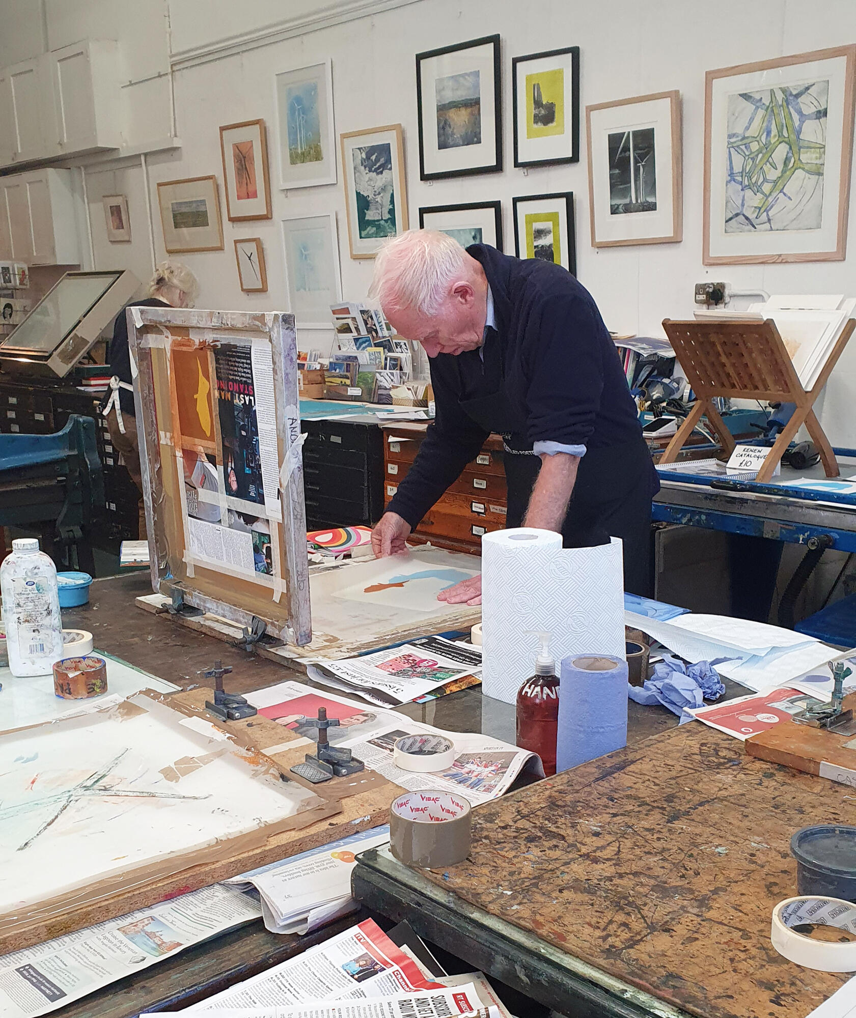 Oxford Printmakers: screenprint course