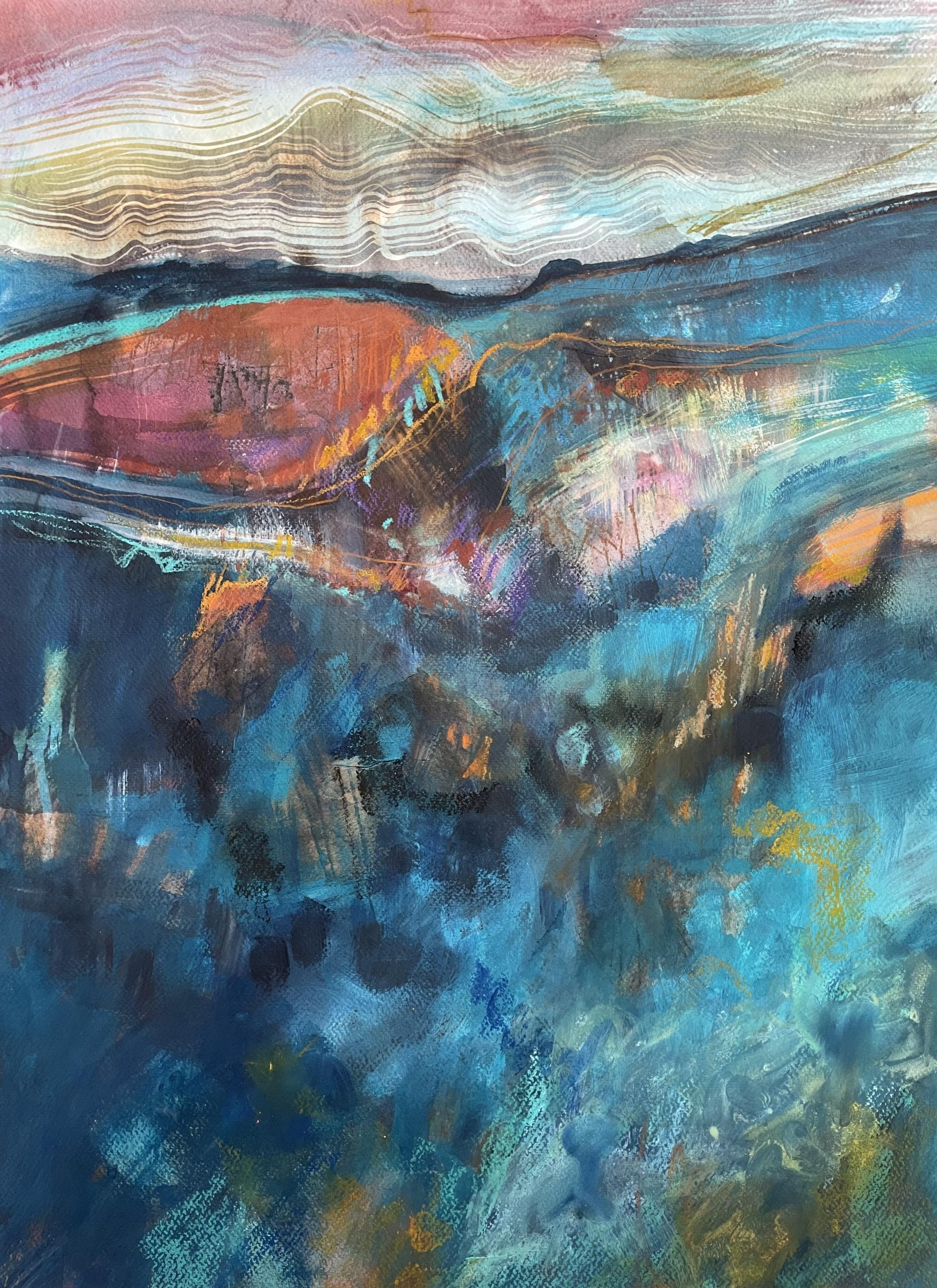 Polly Woolstone: Evening Walk 1