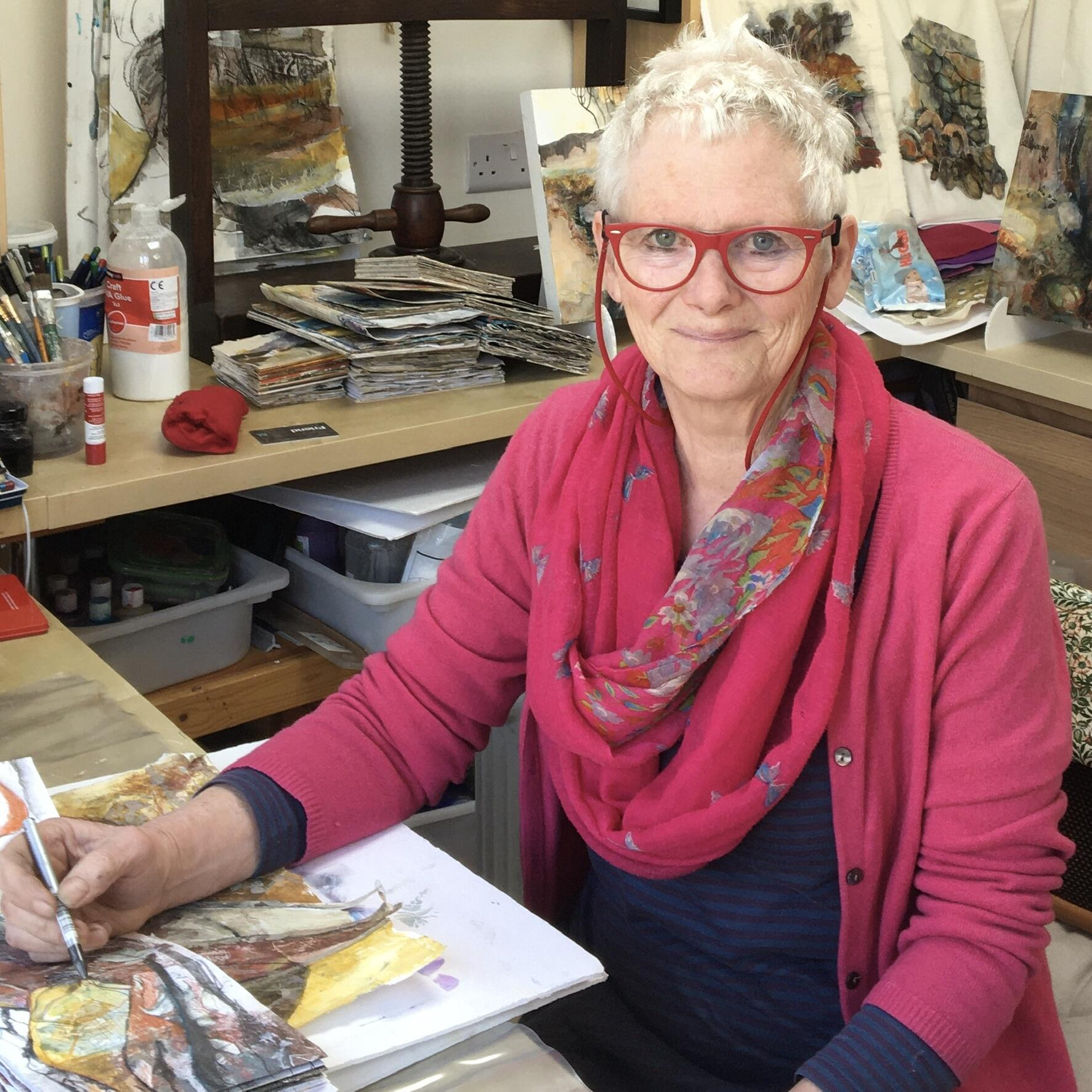 Polly Woolstone at work