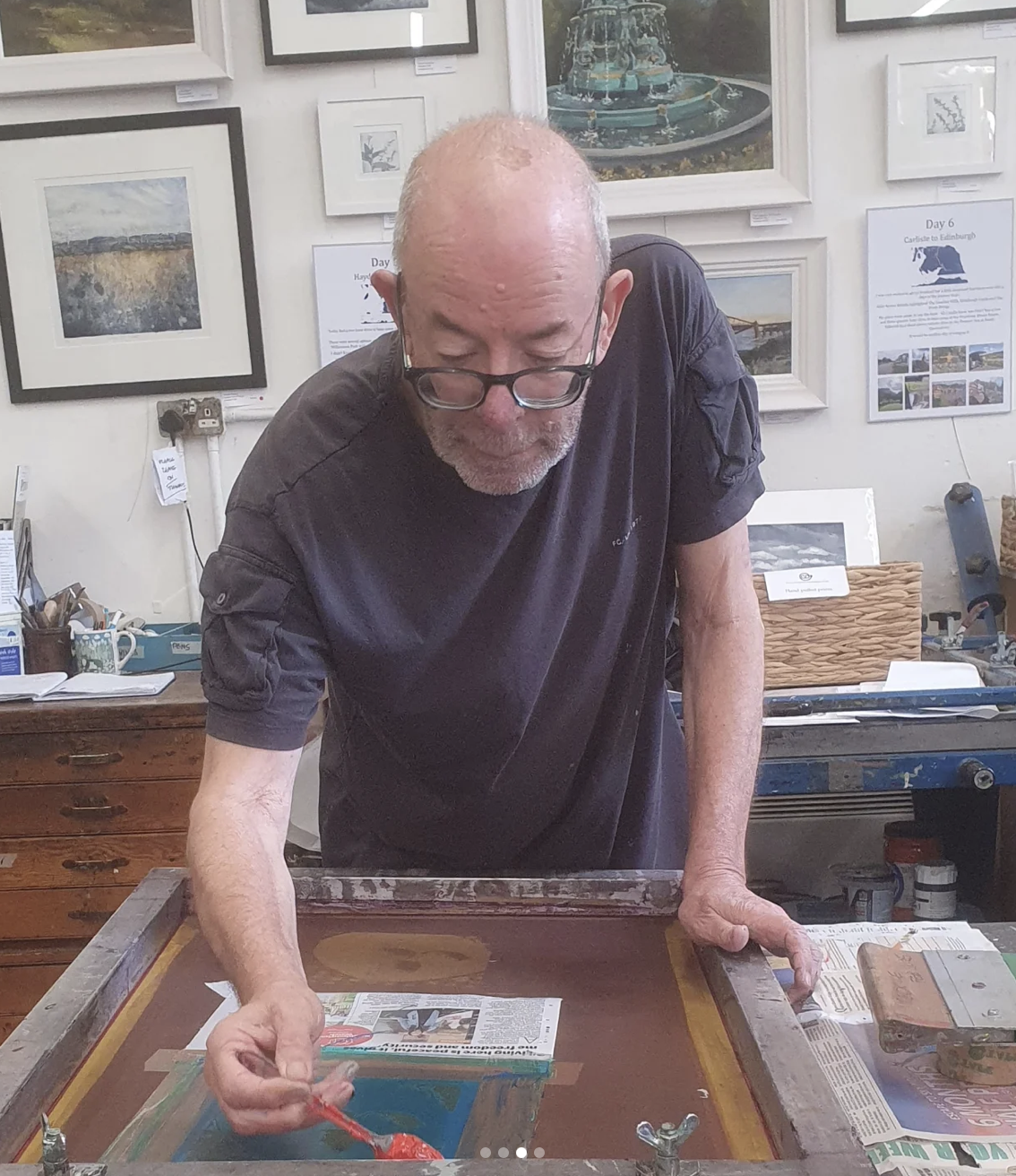 Richard Stephens OPC at work