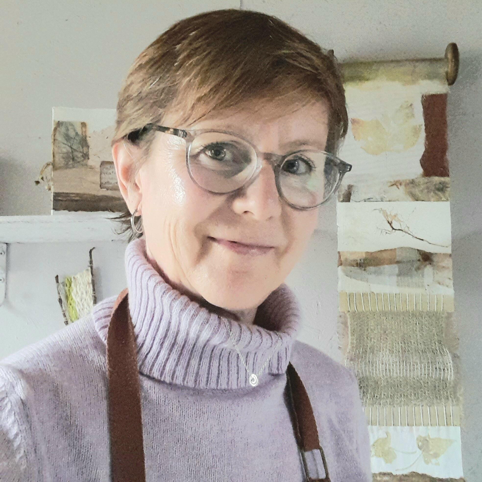 Carol Harvey at work