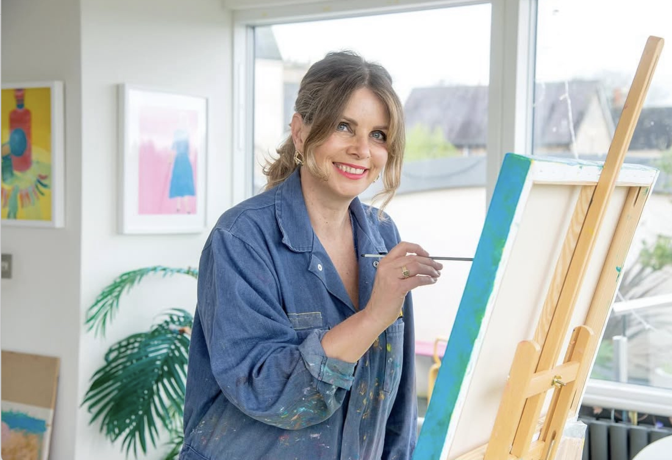 Caroline Parkes at work