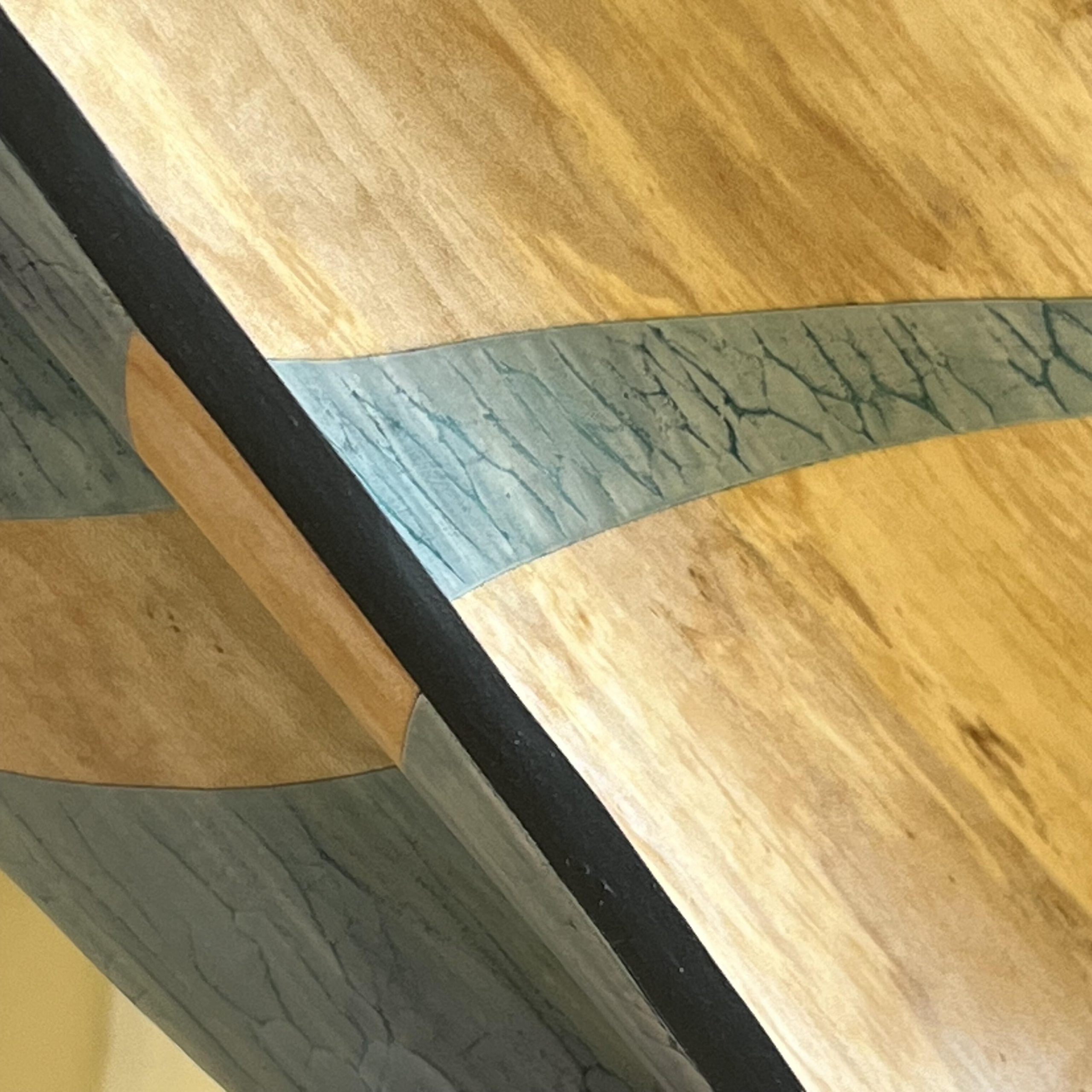 Martin Damen: Detail of a Coolamon.