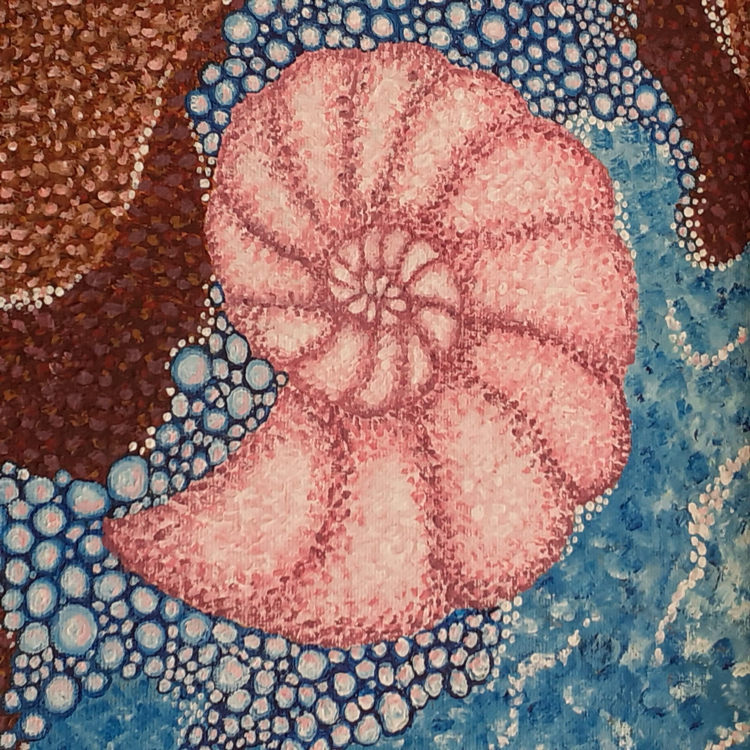 Mary Vincent SOA: Acrylic painting 25x33cm framed