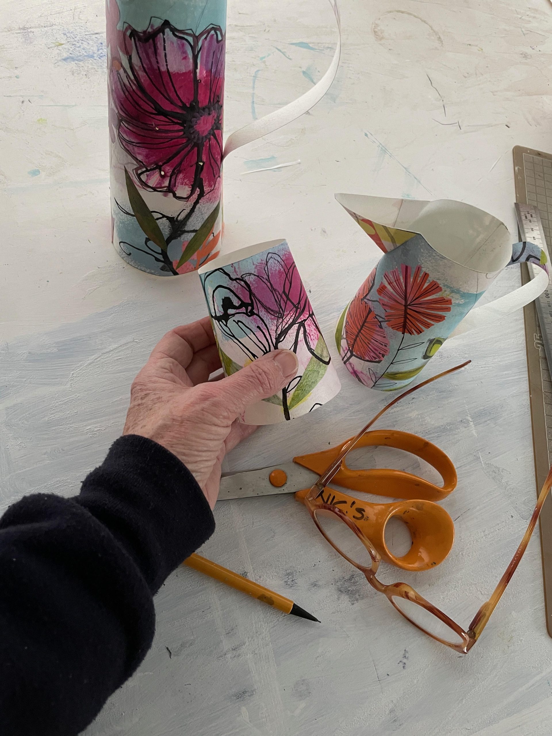 Nicola Durrant OAS: Making paper vessels