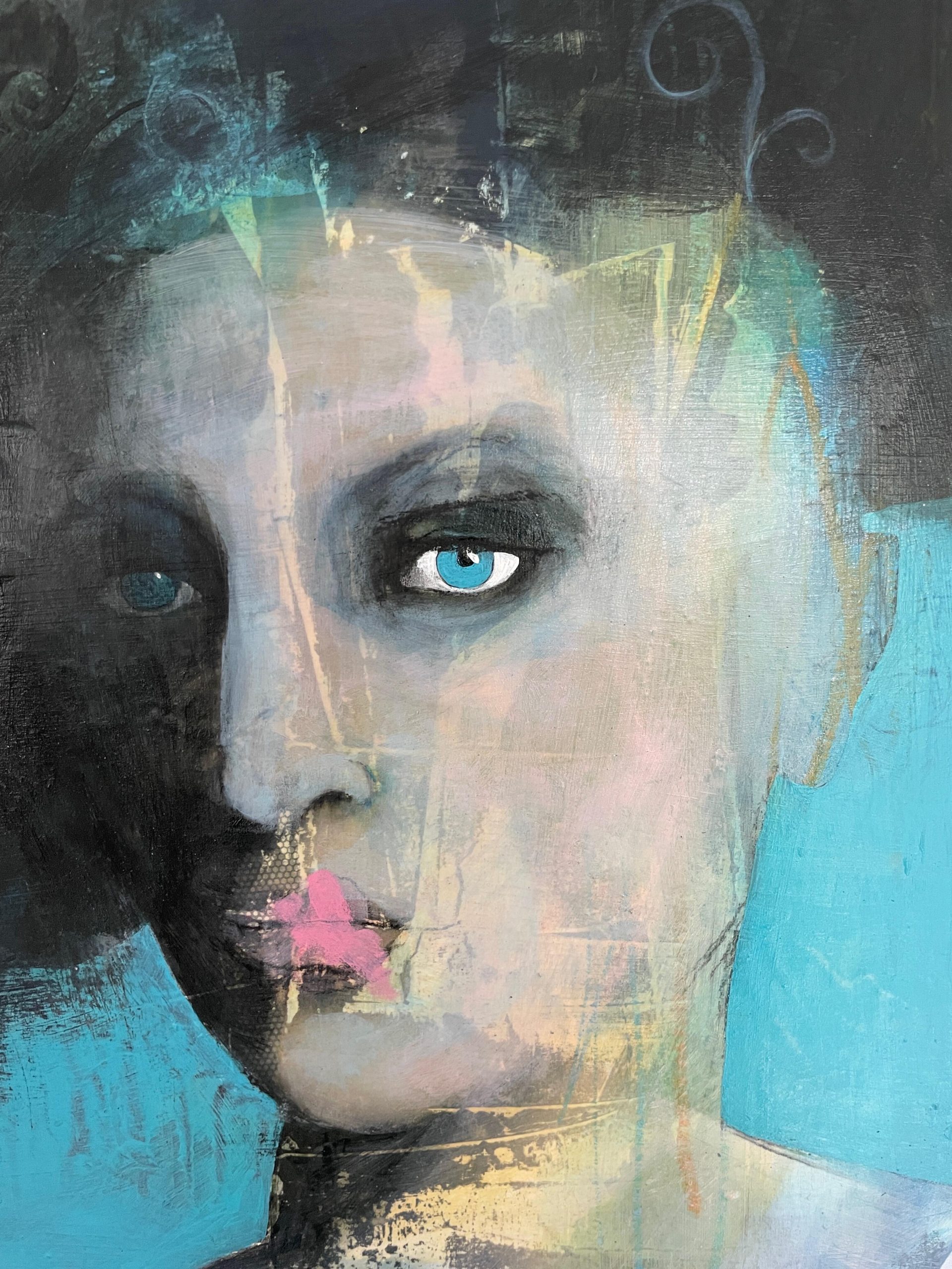 Nicola Durrant OAS: One of my many portraits that I dabble with during the year!