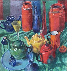 Neville Crowson WOA: Colours oil 61x67 framed £250