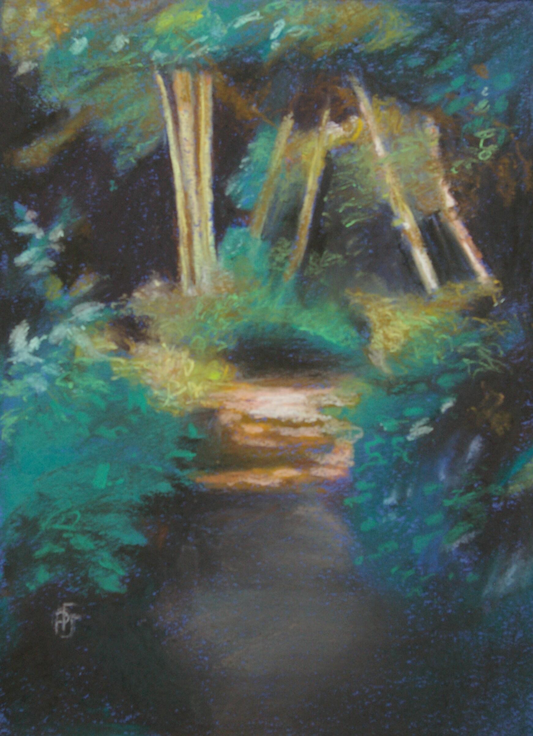 Penelope Fulljames OAS: Ready to Rest. Pastel