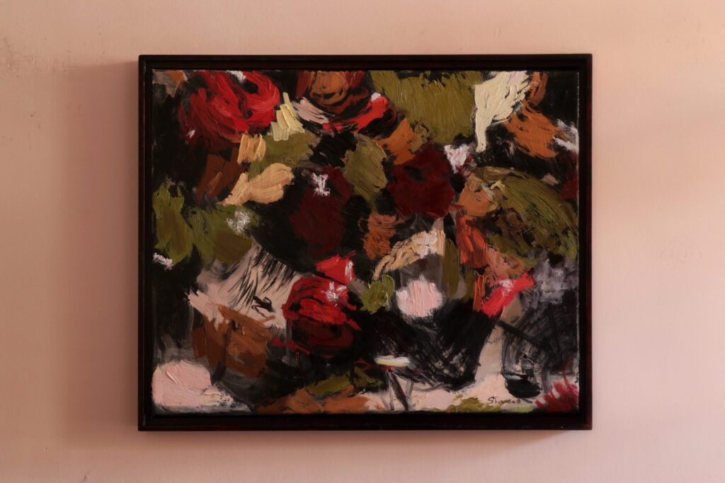 Untitled, oil on linen.