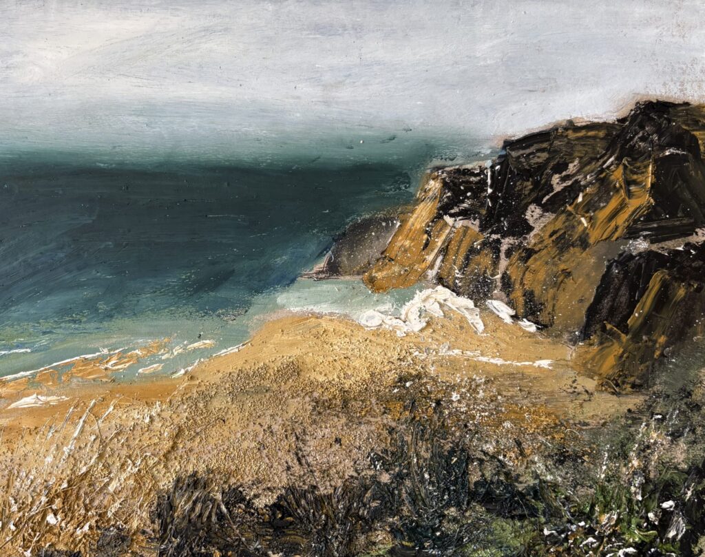 A selection of paintings in watercolours and oils. Also some detailed drawings.