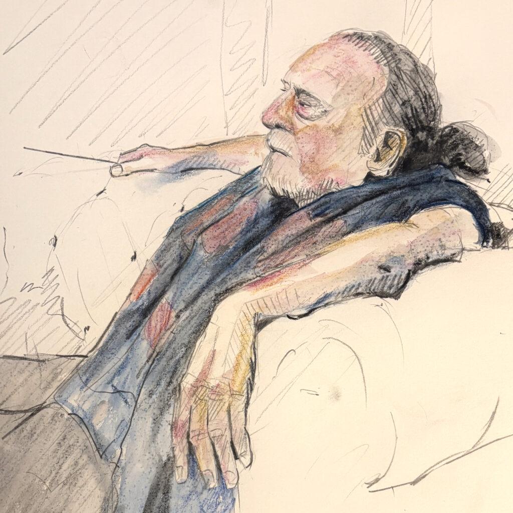 Portrait Life Drawing Sketch