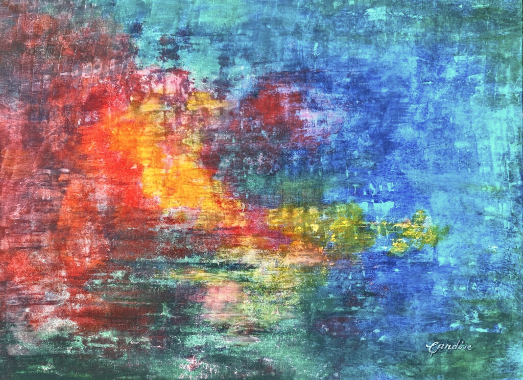 Inner Tide Abstract Painting