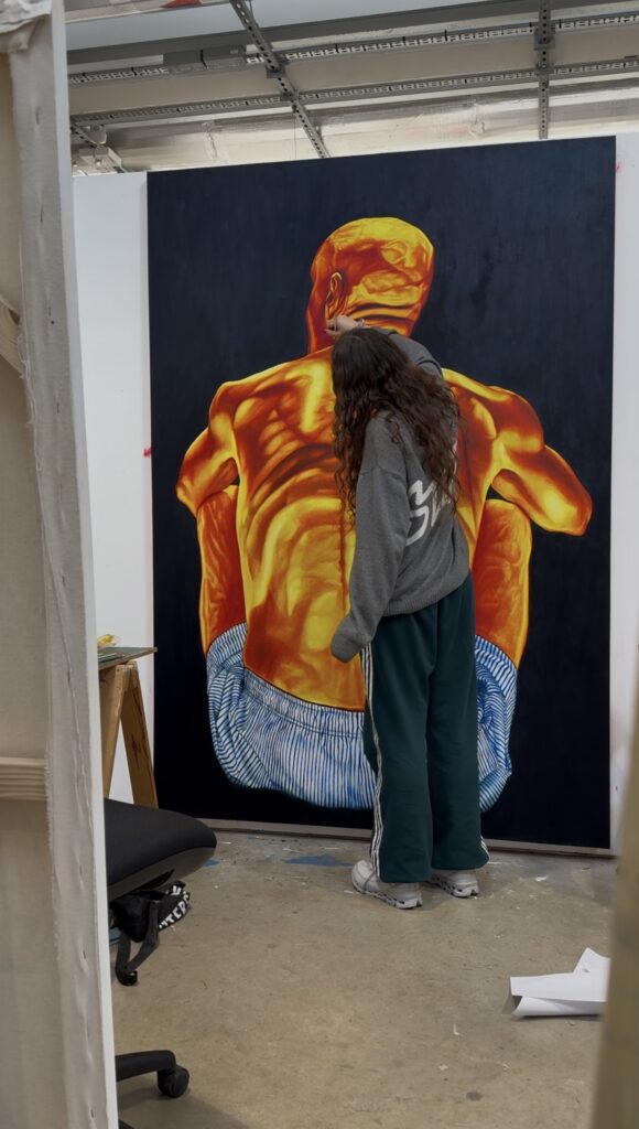 Artist at work!
