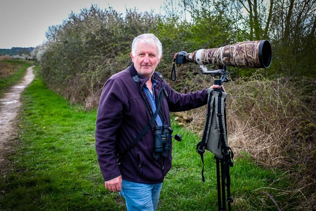 Filming at RSPB Otmoor