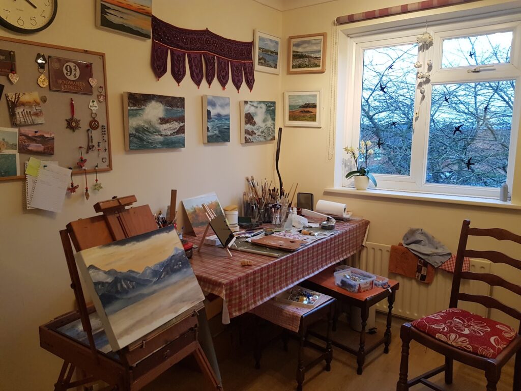 Not me! My studio