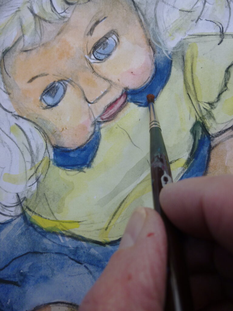 Painting Doll