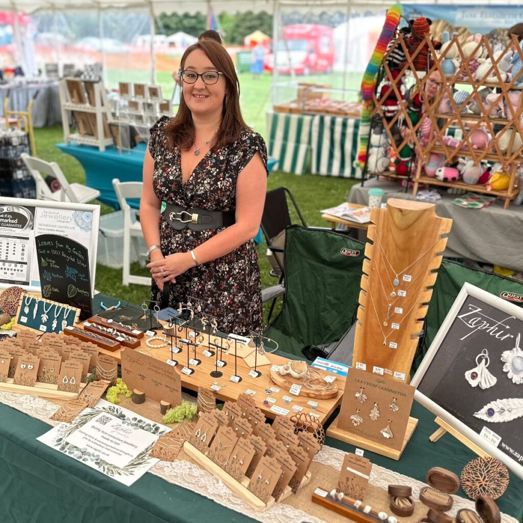 Cordelia @ Zaphir Jewellery Craft Market Stall