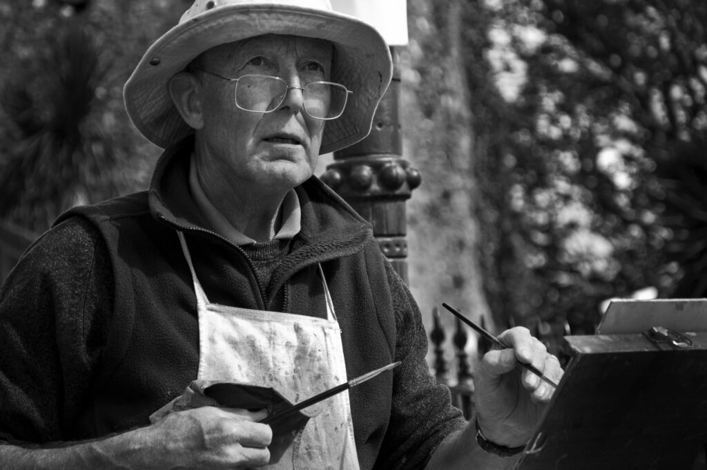 Michael plein air