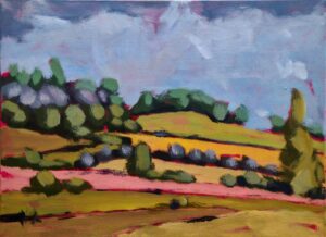 Belinda Millar: Showers - Plein Air Painting of the British Countryside