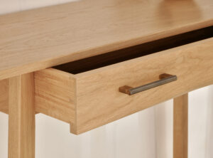 Rob Furlong: Dovetailed Drawer detail - sliding drawer - Antiqued knurled bronze handle - see website for more images...