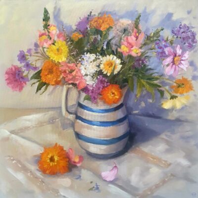 Meadow Flowers - Oil painting