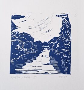 Hennie Thomson: Swimmers at Godstow Lock