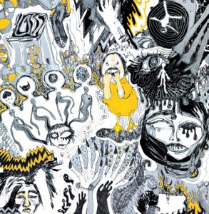 Harriet Allan: Ink doodle digitalised