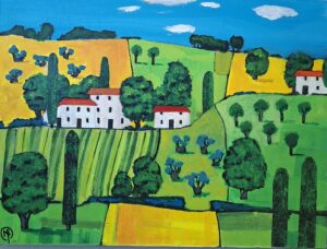Neil Butterfield: Farming in the Val d'Orcia 400x300 £250