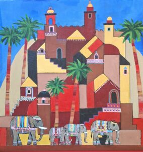 Neil Butterfield: Watching the Elephants Go By 400x400 £325