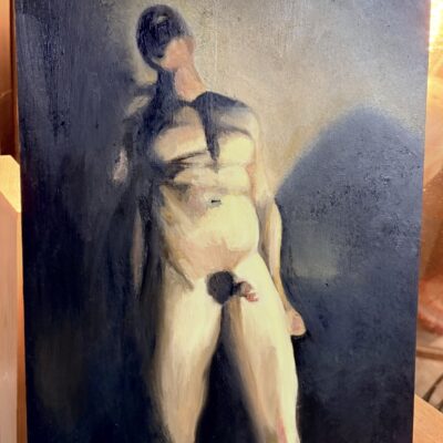 'Glow' - Oil on Clayboard