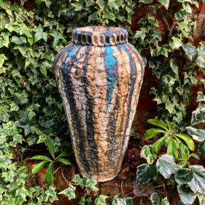 Sally Dorrity WOA: ali baba, stoneware clay, dry green glaze