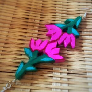 Olivia Cashman: Indian Flower Earrings