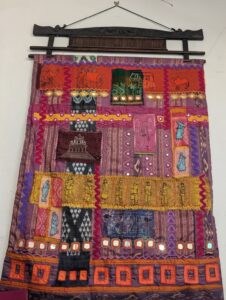 Judy Hammond: Indian Recollections (Hand Stitched Textile Artwork)