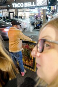 Paul Bullivant: Serendipitous conjucture on the sidewalk in NYC