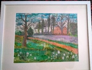 Lis Mann: Jephson gardens, machine stitch