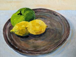 Janice Giffen WOA: earthenware dish