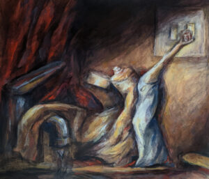Claire Parker: After Fragonard's The Bolt