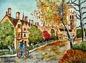 Dinah Trowbridge WOA: Autumn, High Street, Oxford, England