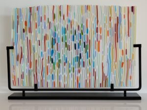 Rebecca Rowland OAS, WOA: Glass panel - commission