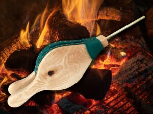 Anne Mills: BBQ or Firepit Bellows in Ash