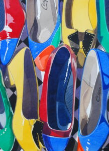 Marjorie Collins OAS: CAPRI Watercolour 73 x 54 cm