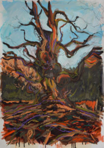 Pete Collins SOA: 'Conjunction 46'. Mixed Media On Paper 2025-26.  594mm x 841mm.