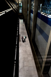Dee Robinson: Waiting for the train