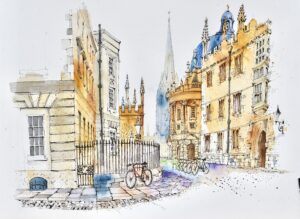 Paul Tomlinson OAS: Catte Street, Oxford