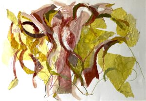 Deborah Williams OAS: "Dance Movement" (mixed media)
