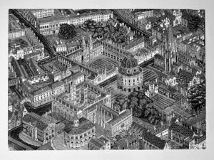 Jenny Dingwall: Aerial View of Oxford