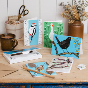 Esther Rolls: Bird Card Collection Copied From Original Lino Prints By Esther Rolls