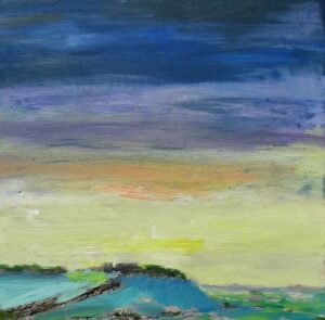 Patsy Jones: Evening Light oil on canvas